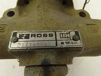 2171B5002 Inline Solenoid Pilot Poppet Valve 110-120V 3/4" NPT 2-Way  NC