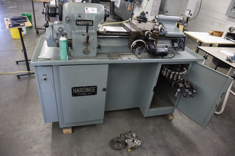Used HARDINGE HLV-H Precision Lathes Minnesota US | Machinesused.com #1364588