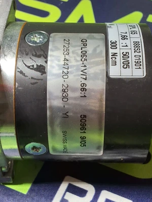 DUNKERMOTOREN BG65X50CI SERVO MOTOR WITH GPL 65 GEAR HEAD RATIO 7,66:1 - NEW