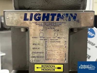 USED Apache Stainless 100 Gal Apache Reactor, 316 S/S, 100/100#