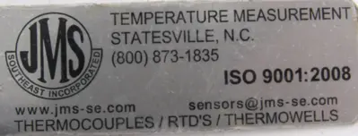 NEW JMS ISO 9001:2008 TEMPERATURE SENSOR ISO90012008