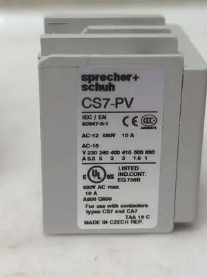 New | in-Stock SPRECHER = SCHUH CS7-PV-04 Miscellaneous Equipment (Electrical & Power) | Surplus Asset Holdings #1200606
