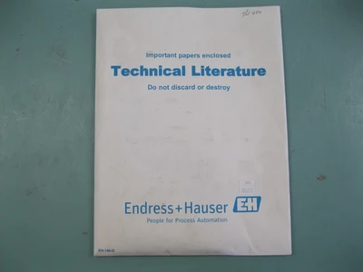 NEW Endress Hauser FMP40-TLN2YY9B21JB