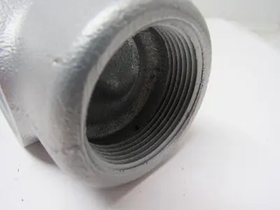 OZ GEDNEY C57 1-1/2" CONDUIT BODY FORM 7 LOT TYP C GRAY IRON LOT OF 2