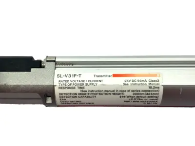 Used KEYENCE Safety Light Curtain Transmitter & Receiver Set, 31 Optical Axes Light Curtains & Grids Michigan US | Maverick Industrial Sales #1392450