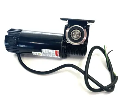 Used Dayton Right Angle DC Gearmotor 90VDC, TENV, 40 RPM, 82 in-lb Max Torque Gearmotors Michigan US | Maverick Industrial Sales #1394515