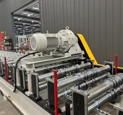 3.0" N Deep Rib Metal Roof Deck Roll Forming Machine Alaska