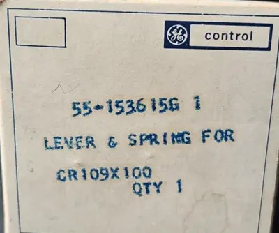 General Electric 55-153615G1 Lever And Spring For CR109X100. Loc4E13