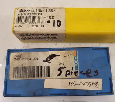 ASSORTED CARBIDE TOOLING, INSERTS, AND DRILL BITS KIT (VARIOUS MANUFACTURERS)