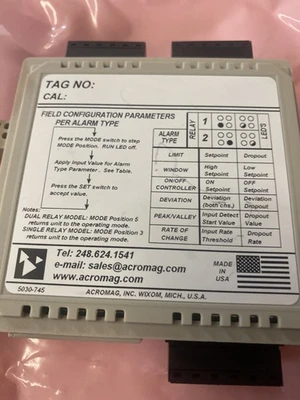 NEW ACROMAG 811A-0100 INTELLIPACK ALARM