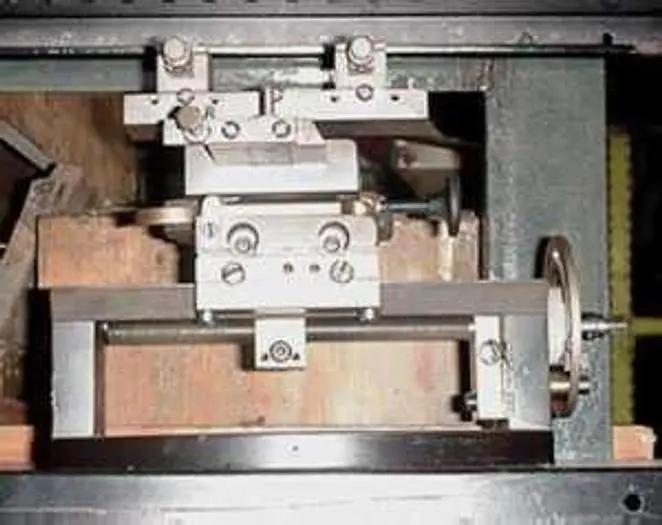 1897 Traversing Toolslide for Engine Turning Machines