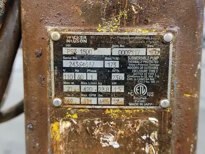 USED WACKER NEUSON PS3 1500
