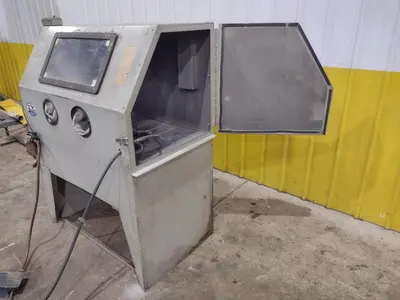 SKAT BLAST DRY BLAST SYSTEM ABRASIVE AIR SAND SHOT BOOTH & DUST COLLECTOR: YOBRO #24818