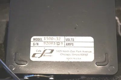 USED COLE PARMER 1500-32 CONDUCTIVITY TEST KIT 150032
