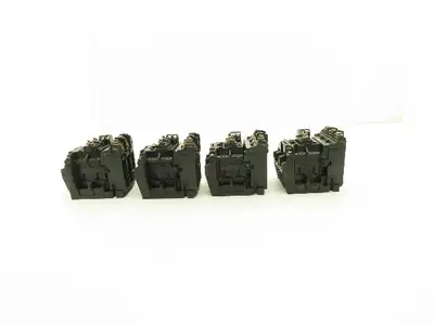 Allen Bradley 500-B0DX21 Motor Starter Series B 10Hp 27A 3P 120V Coil Lot of 4