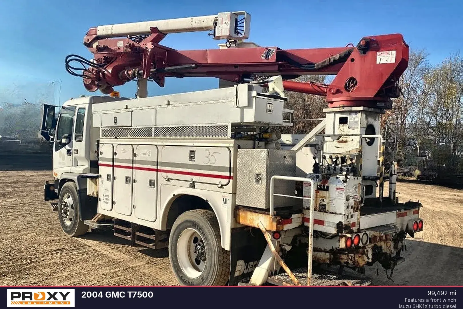 Used 2004 GMC T7500 Bucket (boom) trucks Wisconsin US | Proxy Equipment #1377804