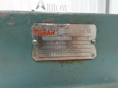 Dodge A262B010N000K1 Tigear Worm Gearbox 10:1 Reducer 175rpm 1.01Hp LH 56C