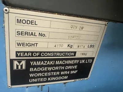MAZAK QT20 CNC Lathes | Bowland Trading Ltd (14)