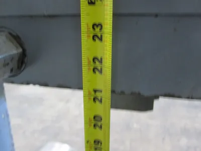 Large Format Steady Rest ; 20" Diameter Work Support Steadyrest