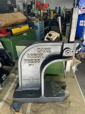 Dake #1 PRESSES, ARBOR | Wheeler Machinery Sales (2)
