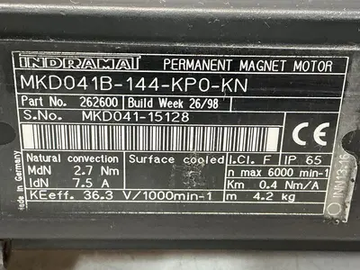 USED INDRAMAT MKD041B-144-KP0-KN