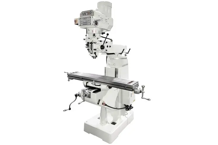New | in-Stock VICTOR MACHINES JF-2VS Vertical Mills | DC Brewer Machinery #919418