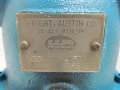 Wright Austin 1-1/4T2 Type T Gas Liquid Separator 160 PSI 450 Degree F 1-1/4"NPT