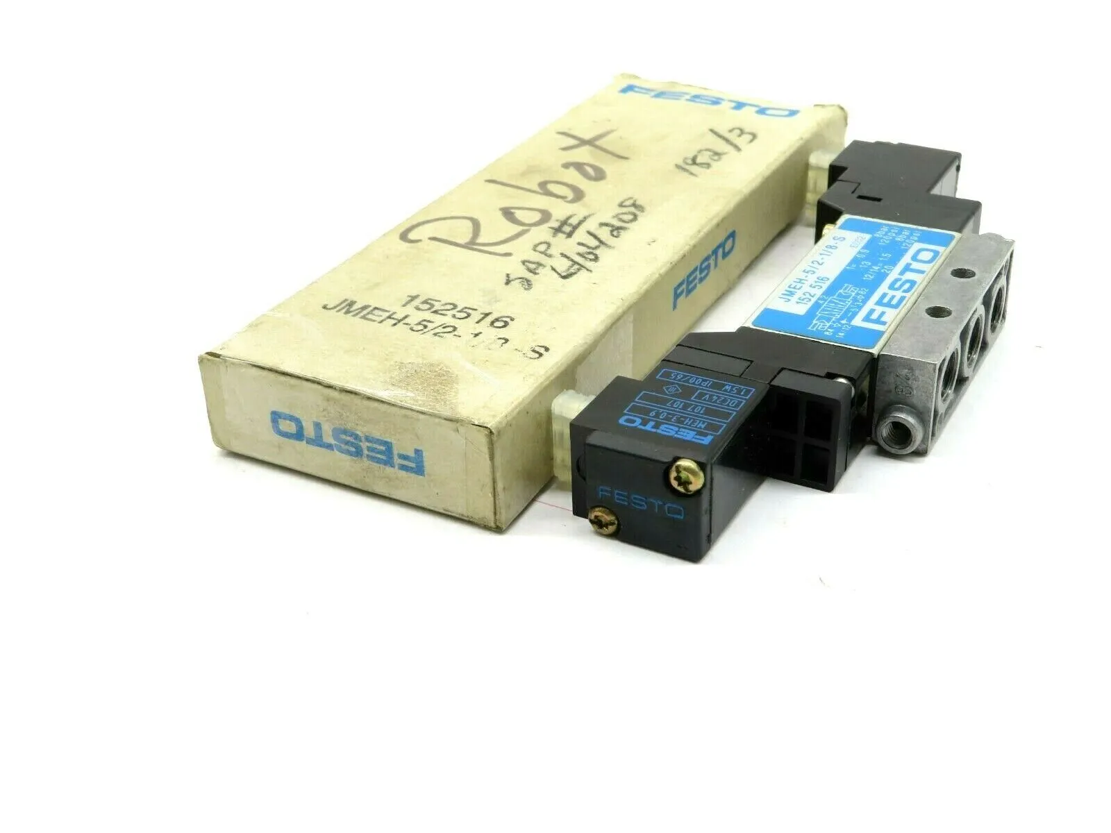 NEW FESTO JMEH-5/2-1/8-S SOLENOID VALVE JMEH5218S