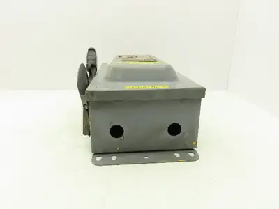 Square D HU362 Safety Disconnect Switch 60A 600VAC 3Pole Non Fused Ser F1