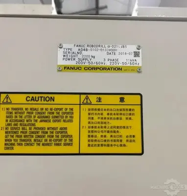 Used 2018 FANUC ROBODRILL Α-D21LI B5 Drilling & Tapping Centers Arizona US | KD Machinery #1517732