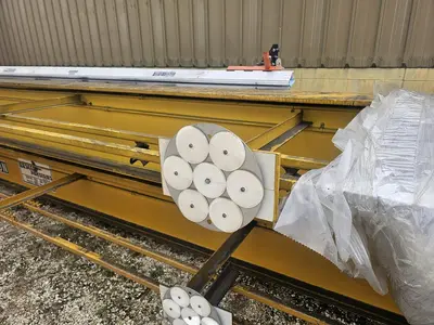 USED 1999 USECO INDUSTRIES 3 TON DOUBLE BRIDGE OVERHEAD CRANE