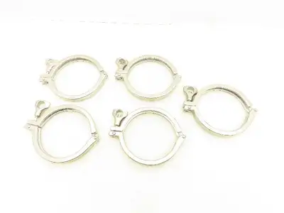 Y140101-7J 304 Stainless Steel 4" Tri Clamp Lot of 5