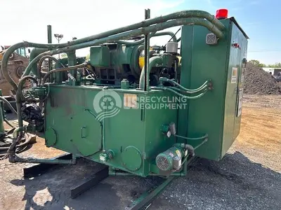 USED HARRIS HRB1045A TWO RAM BALER