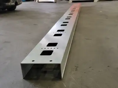 6 in. x 10 ft. Aluminum Cable Tray