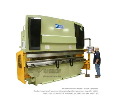 US INDUSTRIAL USHB330-13HM Manual Control Press Brakes | Sierra Victor Industries (2)