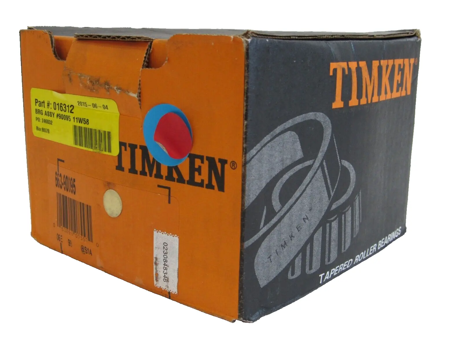 NEW TIMKEN 663-90095 BEARING ASSEMBLY 016312 66390095