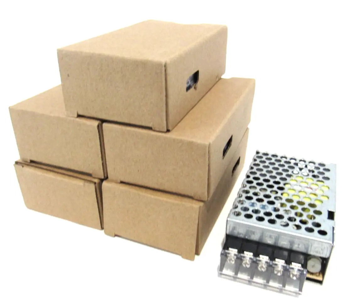 LOT OF 5 NEW MEAN WELL RS-25-24 POWER SUPPLIES RS2524