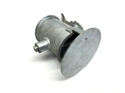 USED JACOB HAND OPERATED THROTTLE VALVE W/ PADDED DIFFUSER