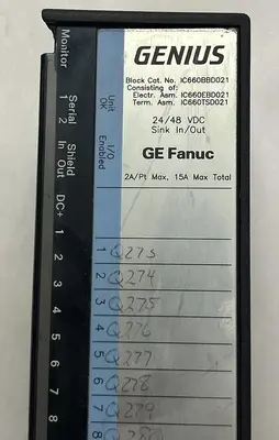 Used GE FANUC IC660BBD021 PLC Input & Output Ohio US | Surplus Asset Holdings #1237457