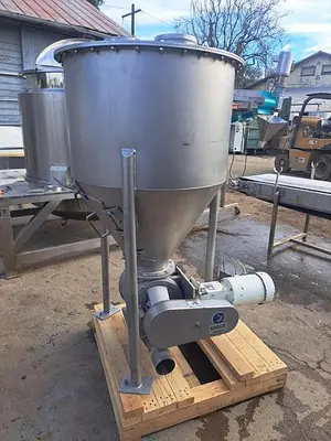 Filter, Receiving Hopper, Shick, 304 Stainless Steel, Airlock Valve, #5991160