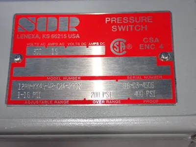 Used SOP _UNKNOWN_ Pressure Switches Ohio US | HGR 24 #1249345