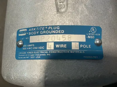 Used CROUSEHINDS AP 20458 Bus Bars & Plugs Ohio US | HGR 24 #1355846