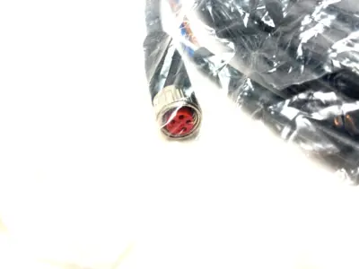 NEW BECKHOFF SINGLE ENDED POWER CABLE M8 STRAIGHT 4-PIN 15M