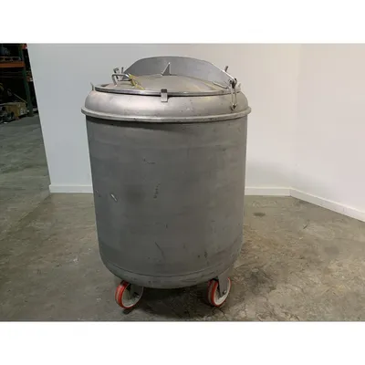 Used Inject Star Stainless Steel Vacuum Drum Batch Tumbler - 500L [PART]