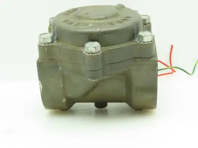 Asco 8210G103 Red Hat 2" 2-Way Solenoid Valve 120 VAC Coil Brass