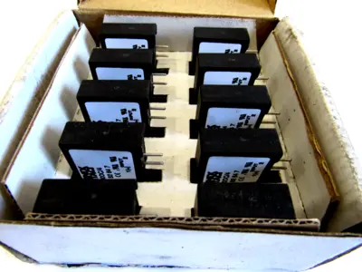 NEW LOT OF 10 PHOENIX CONTACT 2982647 RELAY OV-24DC/ 60DC/4