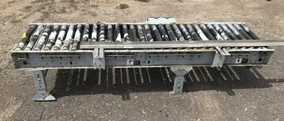 24" x 8'-6" LONG POWERED ROLLER CONVEYOR