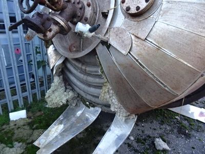 4,000L S/S limpet coiled Reactor