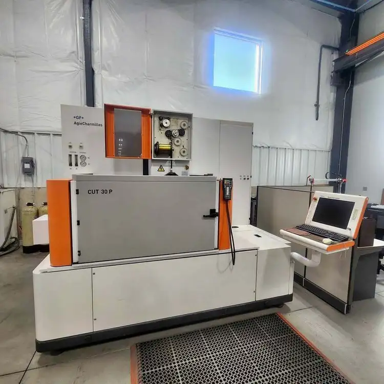 Used 2010 AGIECHARMILLES Cut 30 Wire EDM Illinois US | Asset Exchange Corporation #788689