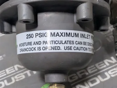 ITT Conoflow FR95XSHEX1G Airpak Pneumatic Filter Regulator Used